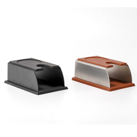 Italian Coffee Silicone Tamper Base, Powder Filling and Pressing Base, Stainless Steel Food-Grade Silicone Tamper Base, Tamper Auxiliary