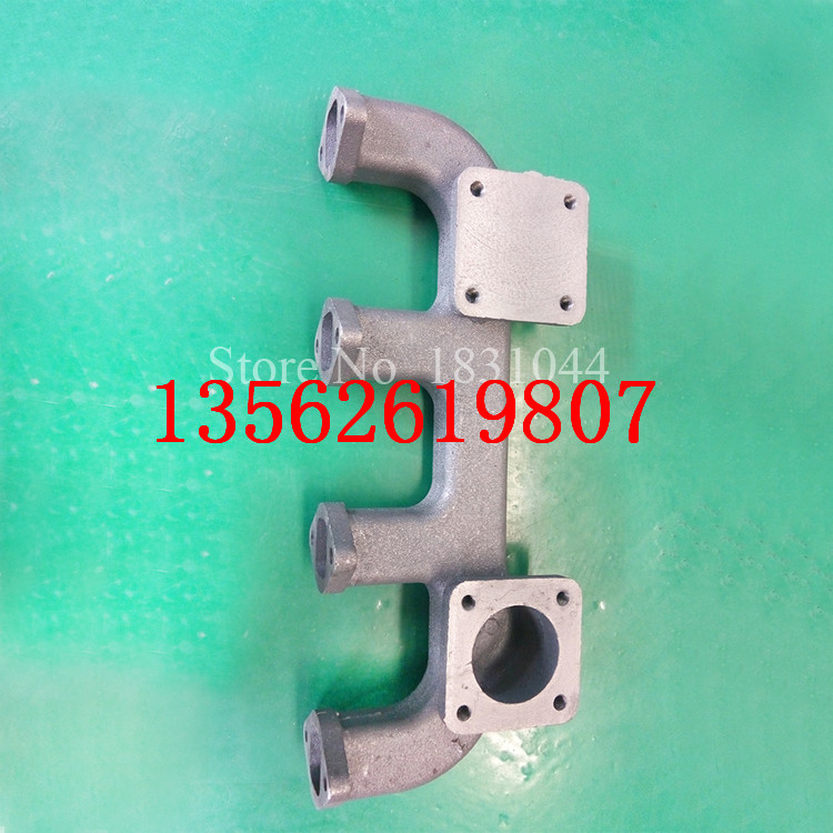 Weifang diesel engine intake and exhaust pipe Weichai Huafeng 4100 4102 4105 6105 accessories