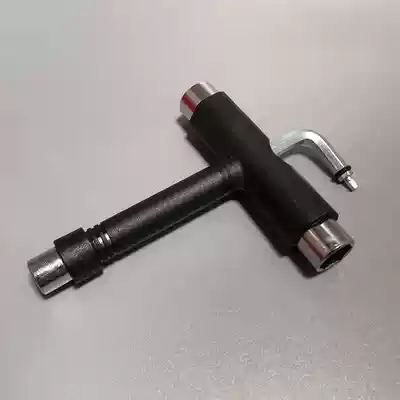 Skateboard T tool professional double-warped skateboard universal wrench T-multifunctional long board assembly and debugging socket wrench