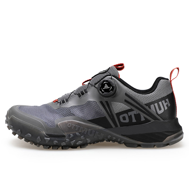 Outdoor Hiking Shoes for Men, Lightweight, Breathable, Wear-Resistant Hiking Shoes, Casual Outdoor Sports Shoes, Spring and Summer New Cross-Country Shoes
