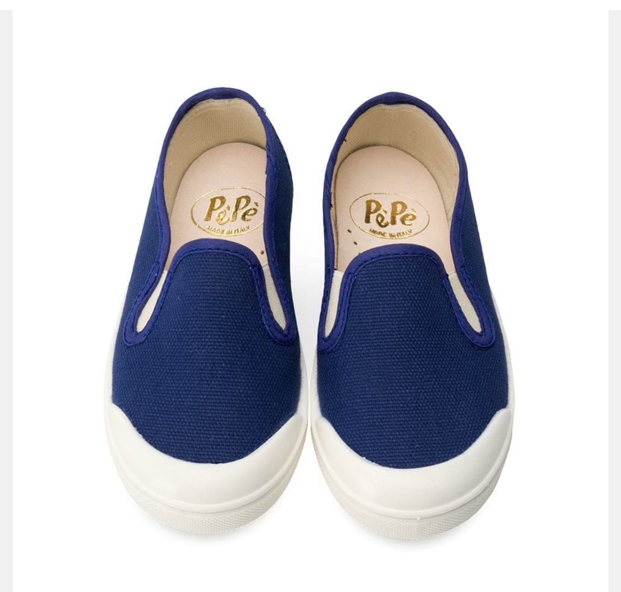 Spot pepe 19 autumn and winter New Products children's one pedal canvas shoes