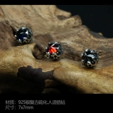 Серьги, ретро аксессуар, серебро 925 пробы