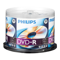 Philips DVD-R Burner 16X Burner 50-pack DVD Disc Blank Burner