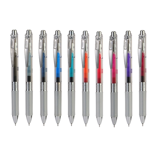 Япония Pentel BLN75 быстросохнущая гелевая ручка бордовый красный студенческий пресс ручка на водной основе сменный стержень