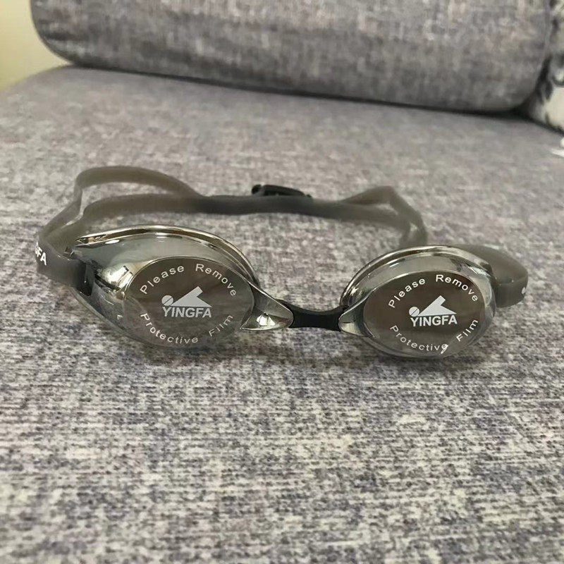 Yingfa yingfa non-apron racing anti-fog coating professional detachable non-apron swimming goggles waterproof detachable rubber pad