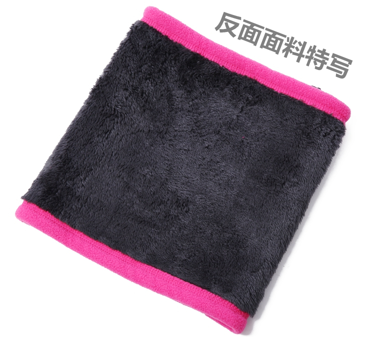 Mùa đông ngoài trời cộng với nhung bib windproof ấm dày lông cừu cap thể thao cưỡi hood ấm mask cap nam giới và phụ nữ khăn ống đi phượt