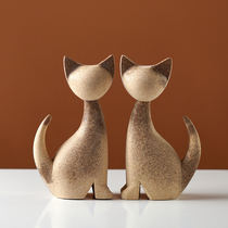 DIY painting graffiti coloring animal blank white embryo desktop ornaments handmade materials creative Trojan ornaments