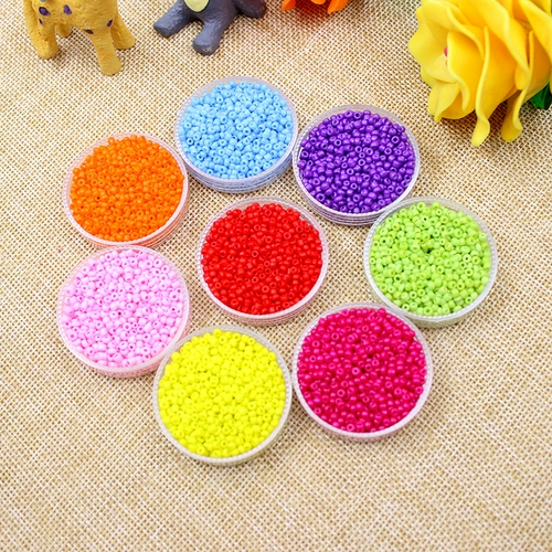 Многоцветные бусины, 2mm, DIY, 450 грамм