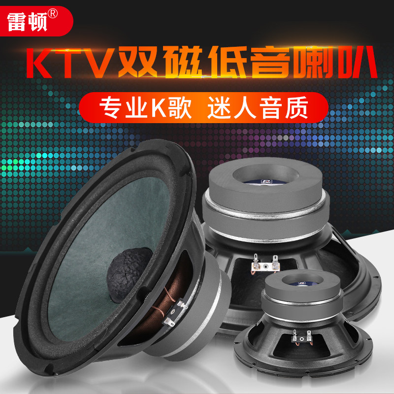Thunderton 8 Inch 10 Inch Bass Horn Ktv Bag House Professional High Power K Song Speaker Double Magnetic Middle Bass Full Frequency