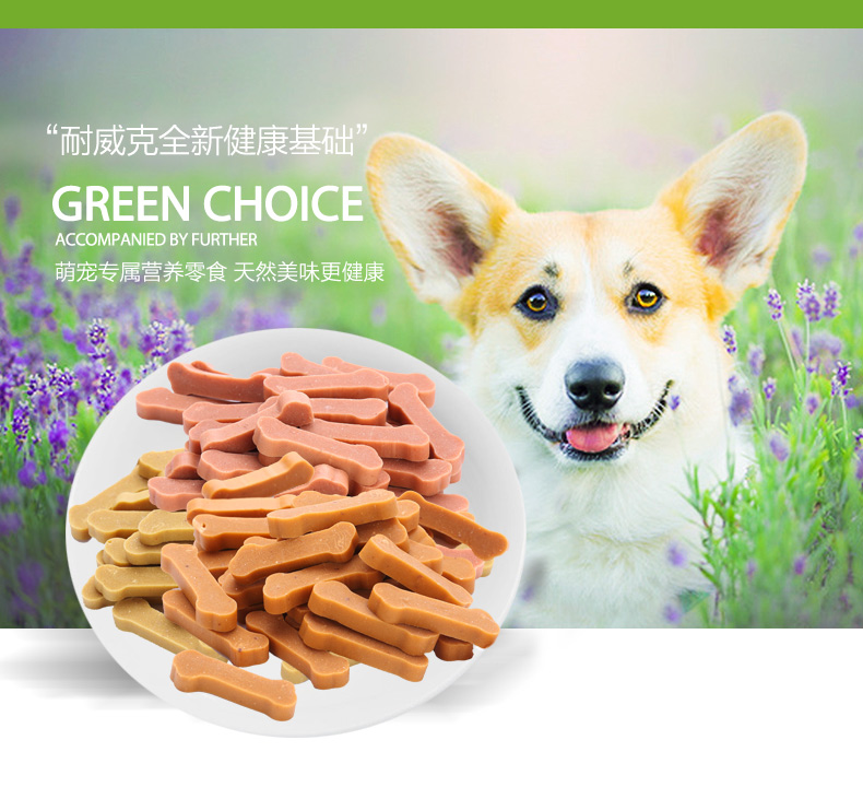Nike Wick Pet Snacks Tiger Cookie 100g Teddy Dog Snack Dog Keo Dog Dog Molar Stick Puppy hạt nutrience