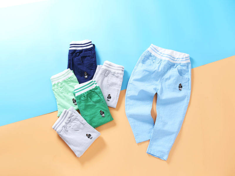 Special offer spring and summer thin boys trousers soft breathable elastic fashion all-match casual Western style