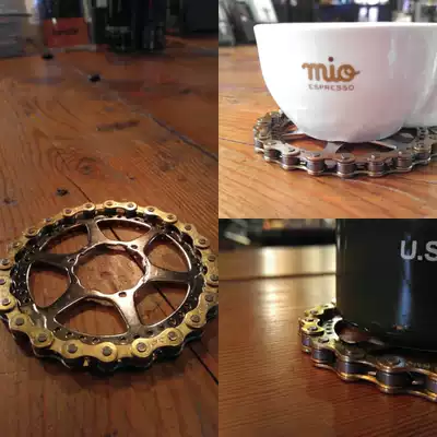 Coaster bicycle flywheel chain making porcelain cup tea cup Cup Cup Cup