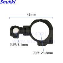 Oil pipe cable sharing card holder car chassis buckle fixed oil pipe brake pipe black plastic clip