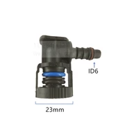 90 độ dòng nhiên liệu ô tô khớp nối nhanh chóng kết nối dòng nhiên liệu xe - Sửa đổi ô tô