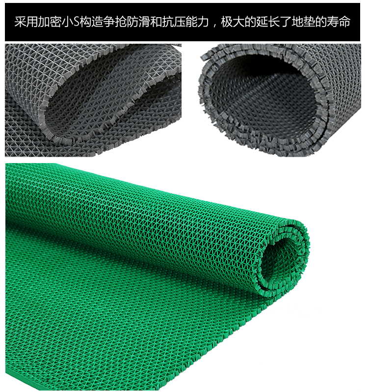 PVC chống trượt mat cửa mat vào cửa nhựa sàn mat hollow hồ bơi hồ bơi phòng tắm nhà bếp nước mat