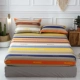 Giường chà bông Cotton một miếng bông dày 1,8 m Giường Simmons bọc nệm bảo vệ vỏ nệm chống trượt ga chun trải giường	