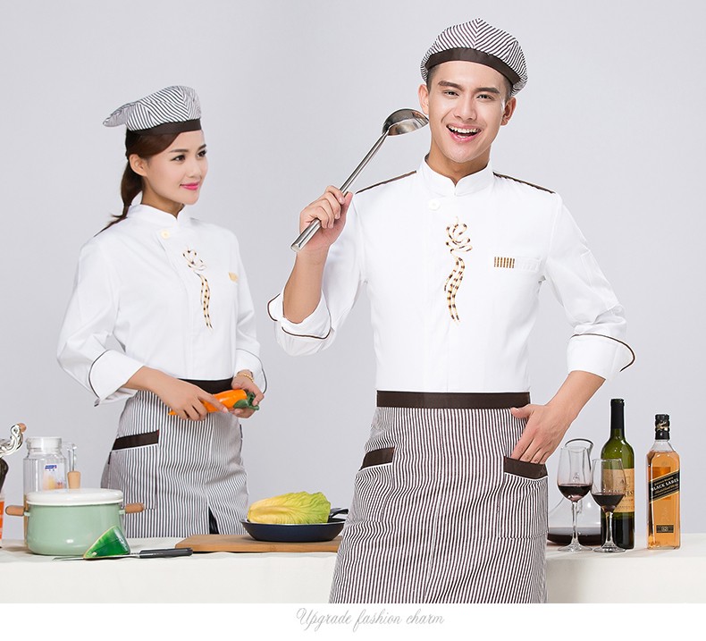 Uniforme de cuisinier en polyester - Ref 1911119 Image 16