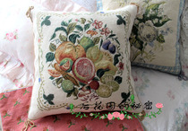 October 2012 New] Export British Royal Family Collectibles Cushion Cover (Fruit) Pillow Case