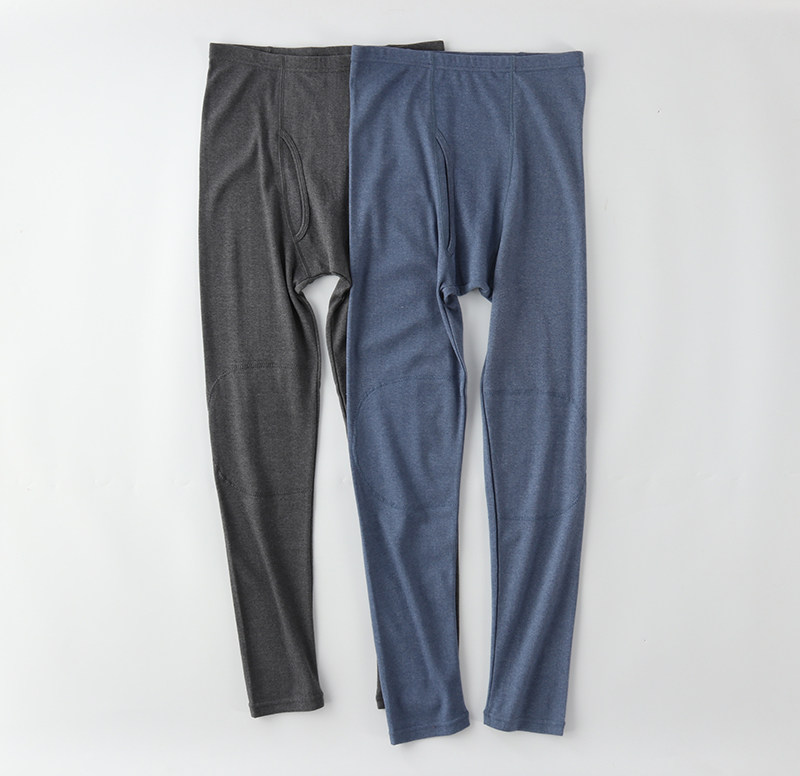 Men's Closetier Pure Cotton FTY Spring Autumn Inner Lap Pants Common Sanitary Pants Inner Lap Pants Single WARM PANTS FALL
