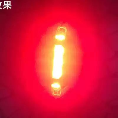 New bicycle tail light USB charging warning light mountain bike riding equipment accessories AQY-093