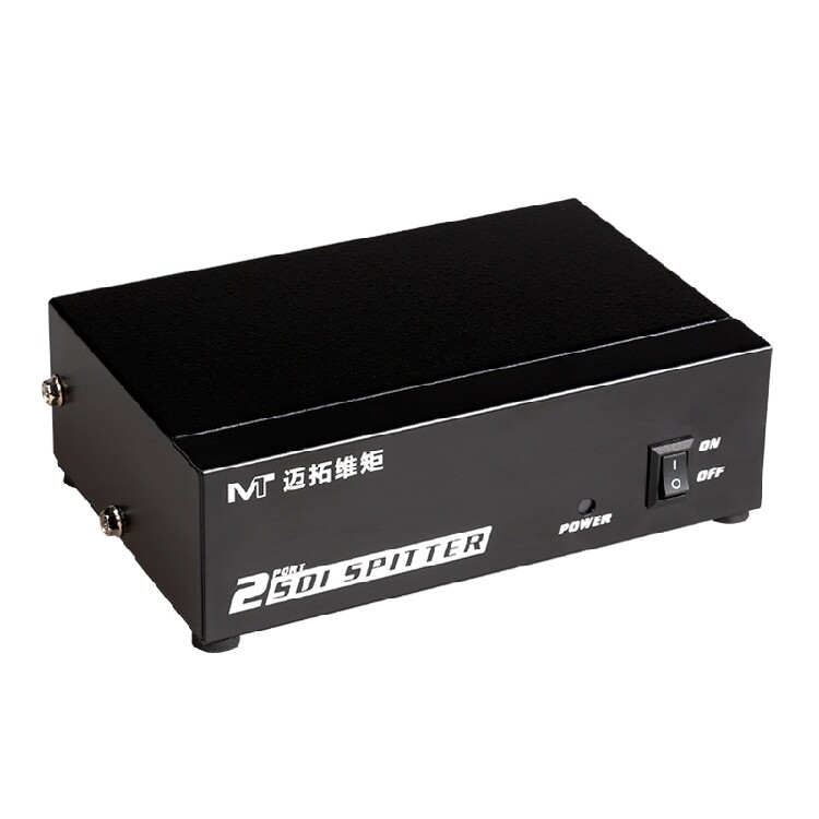 Maxtor Moment SDI one-in, two-out splitter 3G HD amplified relay HD long-distance transmission MT-SD102