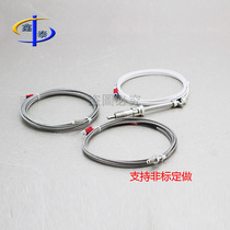 K E type metal shielding wire screw type thermocouple pressure spring type temperature sensor rod type probe thermometry wire