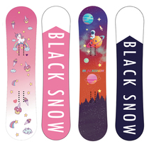Snowboard childrens snowboard cartoon unicorn astronaut beginner starter youth ski equipment ski gear
