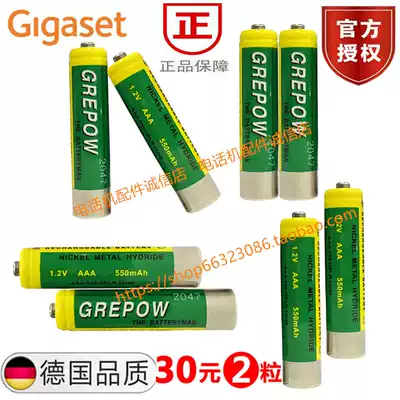 Gigaset Siemens radiotelephone wireless molecular machine GREPOW rechargeable battery AAA1 2V550mAh