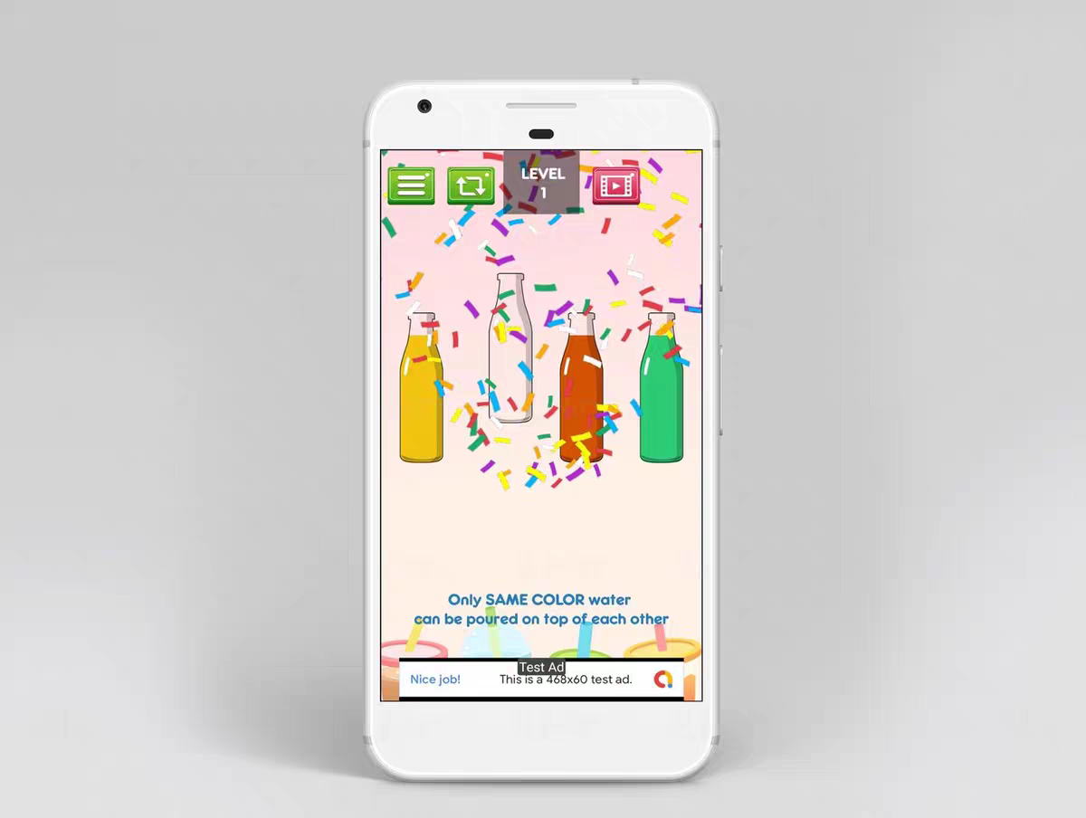 图片[5]-Unity Water Sort Puzzle 水瓶排排序 400关 完整项目 游戏源码-成都宝兰