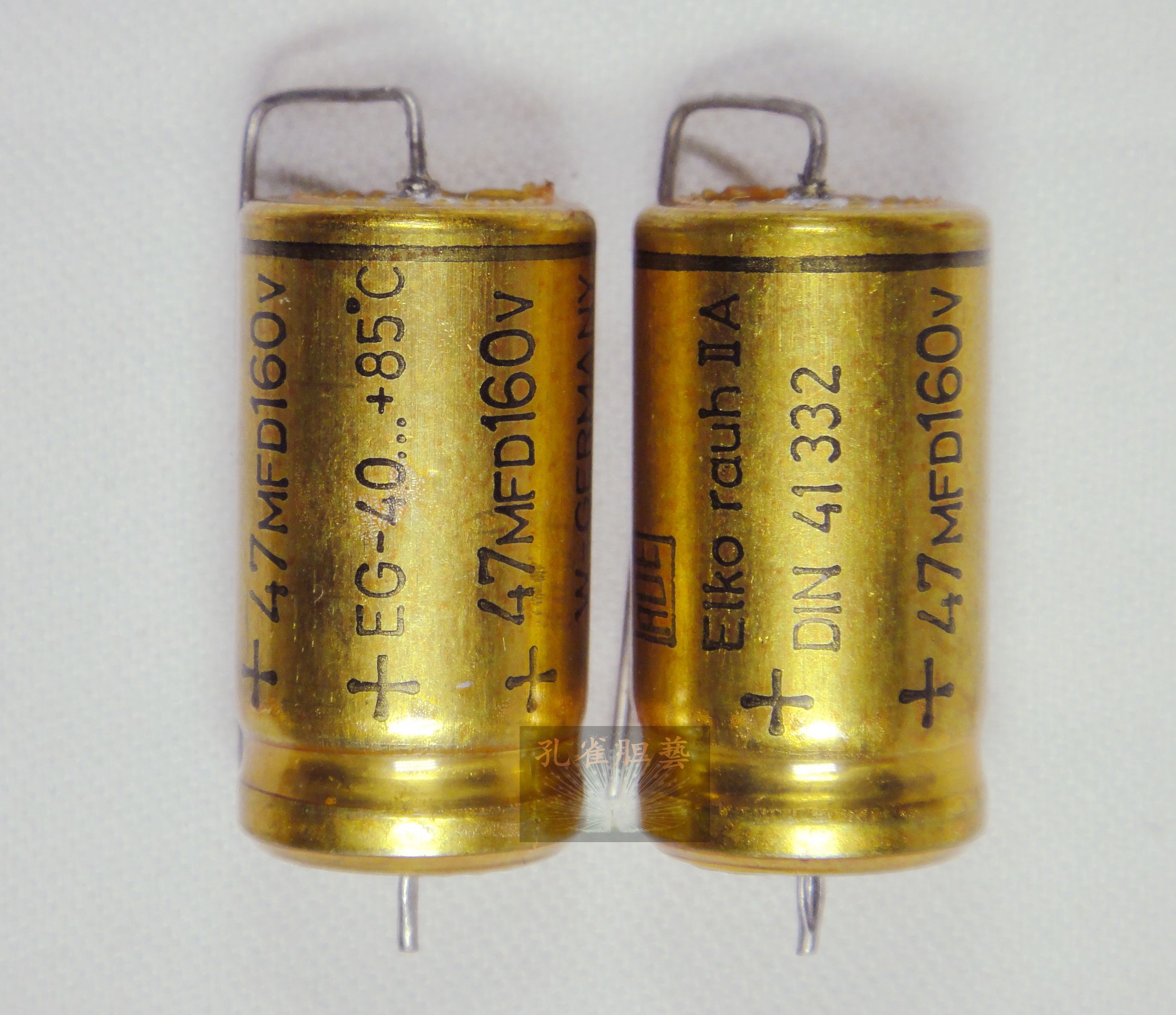 ROE Gold bullet 160v 47uf 100uf 250v 47uf 300B beautiful sound cathode capacitor New