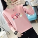 Mùa xuân năm 2021 mới cỡ lớn của phụ nữ áo khoác rộng rãi Hàn Quốc mùa xuân và mùa thu áo mỏng nữ áo len trong thủy triều - Áo len