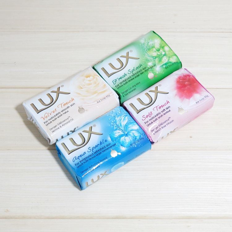 Golden crown seller Hong Kong edition LUX Lux soap soft nourishing bath soap color random 85g*6 pieces