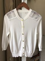  Spot S 19 summer solid color wild pearl buckle sweater SFCK925010 CK925010