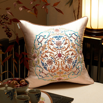 New Chinese style pillow classical embroidered sofa backrest YG01 mahogany furniture Tai teacher chair cushion waist pillow