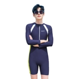 Купальник для взрослых, комплект, быстросохнущий лонгслив для тренировок, подходит для подростков, защита от солнца, большой размер