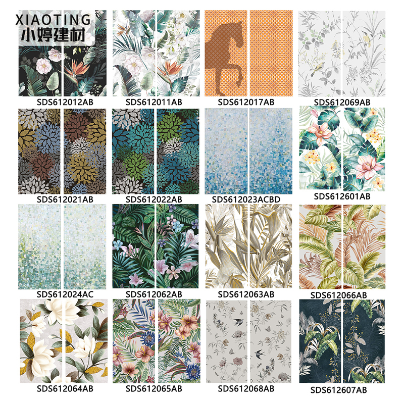 600×1200 Three-Degree Fired Craft Tiles Bathroom Bathroom Wall Tiles Abstract Art Living Room Background Wall Tiles