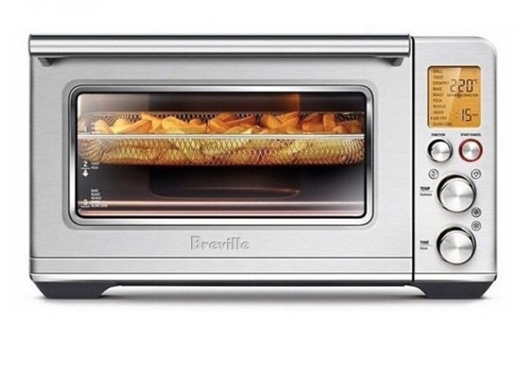 Breville Platinum Oven Bov860Bss Healthy Air Fryer Stainless Steel Built-In Light Upper and Lower Temperature Control Breville Platinum Oven Bov860Bss Healthy Air Fryer Stainless Steel Built-In Light Upper and Lower Temperature Control