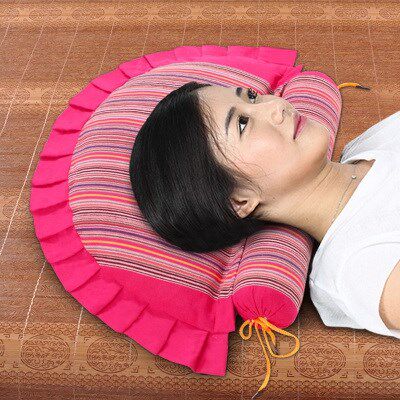 Old cervical vertebra pillow shell buckwheat pillow combination adult neck pillow health pillow sleep aid pillow repair buckwheat coarse cloth