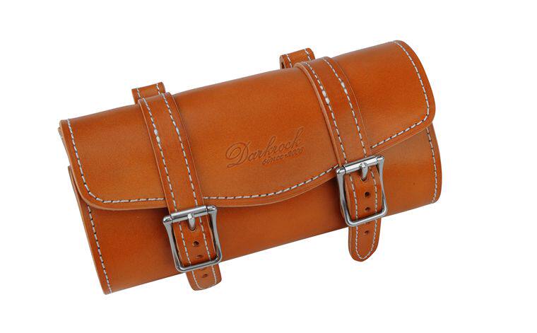 DARKROCK DR Bull Leather Cushion Bag Saddle Bag Car Tailbag