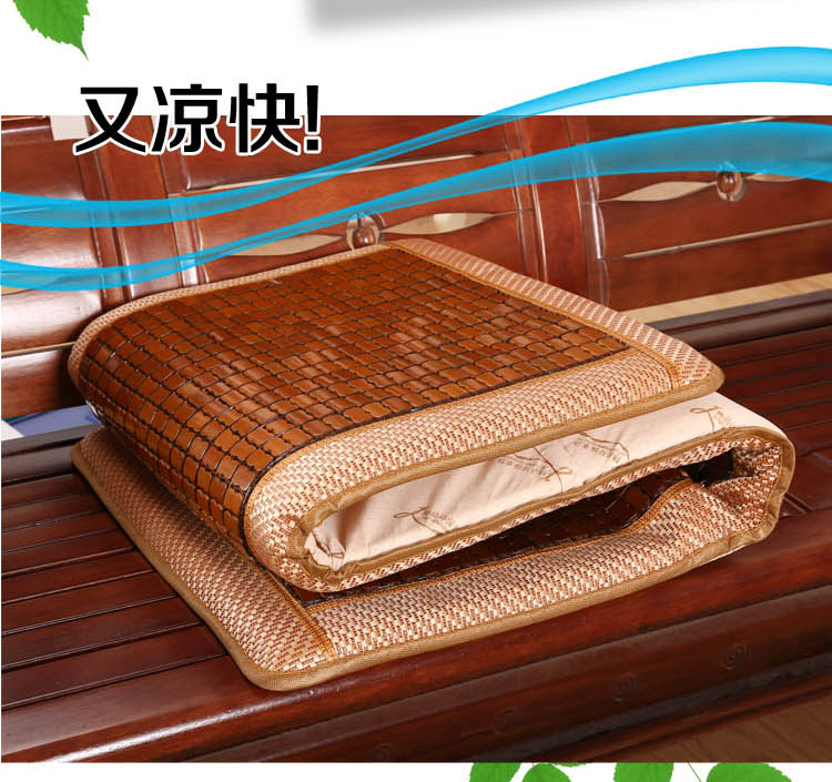 Mùa hè Mahjong mat đệm dày độn đa chức năng kết hợp gỗ rắn sofa đệm duy nhất ba chỗ ngồi đệm