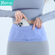 Sports running waist bag women's multifunctional fashion close-fitting fitness storage bag professional morning running invisible high elastic waist bag