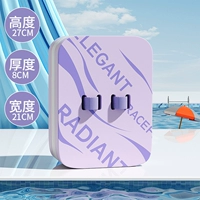 Фиолетовый поплавок среднего размера (весом от 50 до 85 фунтов)