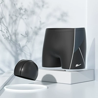 Черные полосы+плавательные шляпы