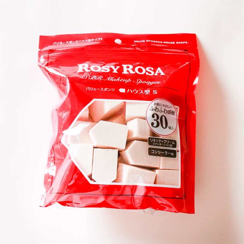 Japanese small sponge, cotton makeup primer, 3D