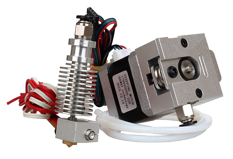Máy in 3D bulyh từ xa tầm ngắn phổ dụng máy đùn phổ E3D v6 đầu vòi MK8 J-head - Phụ kiện máy in linh kiện máy fax