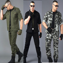 Outdoor Climbing Suit Mens New Leisure Spring Autumn Anti-Wear And Wear Multi-Pocket Camping Tooling For Sportswear Sportswear