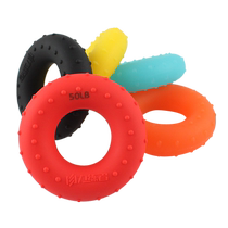 Entraînement de force Grip Titulaire Silicone Ring Grip Strength Circle Rehabilitation Training Finger Force Instrumental Ball Men Style Fitness for the whole family to use