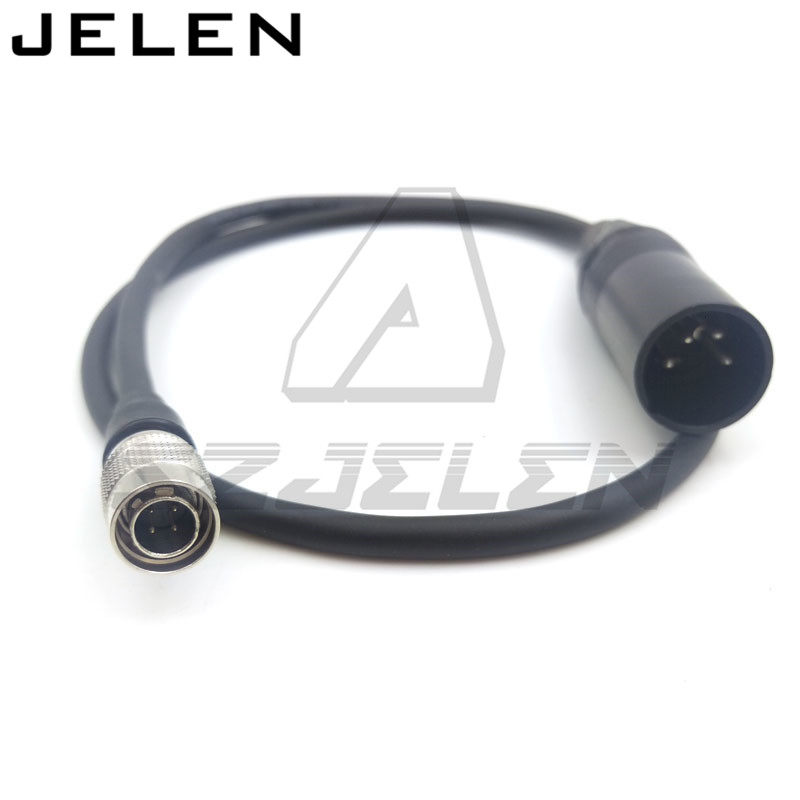 Canon four-pin power supply port ZOOM F8 power cord Sound Devices 688 633 664 power cord