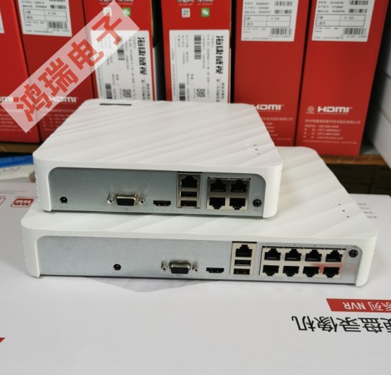 SeaConway view 4-way 8-way POE Internet H265 to monitor the hard disc recorders 7104N 4P and 7108N-F1 8P