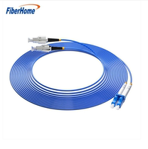 Fiberhome Communications Armored Fiber Optic Patch Single Mode Dual Core SC LC FC ST 3 5 10 20 30 50 meters